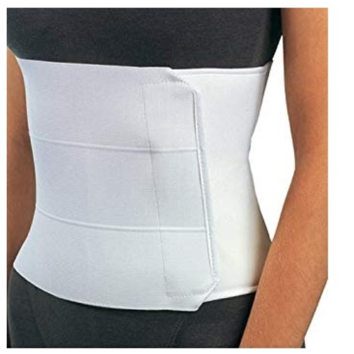 Faja abdominal postoperatoria para hombres y mujeres, faja posparto  posoperatoria para cirugías de cintura y abdomen, cinturón de apoyo de cintura  abdominal (L) EOTVIA NO